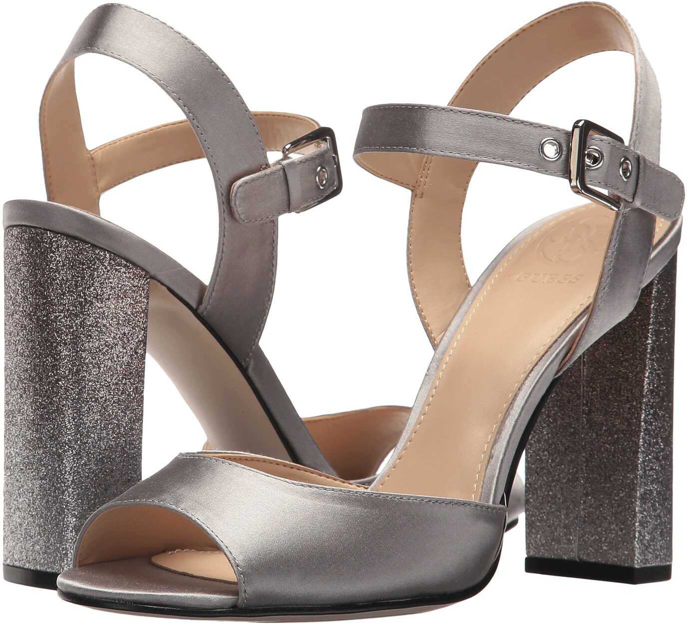 Sandala GUESS Dedee Grey Satin