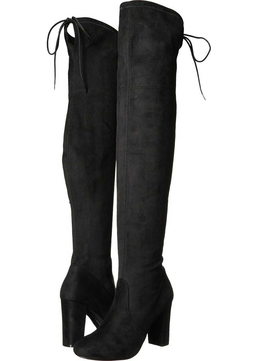 Cizma Chinese Laundry Brinna Boot Black Suedette