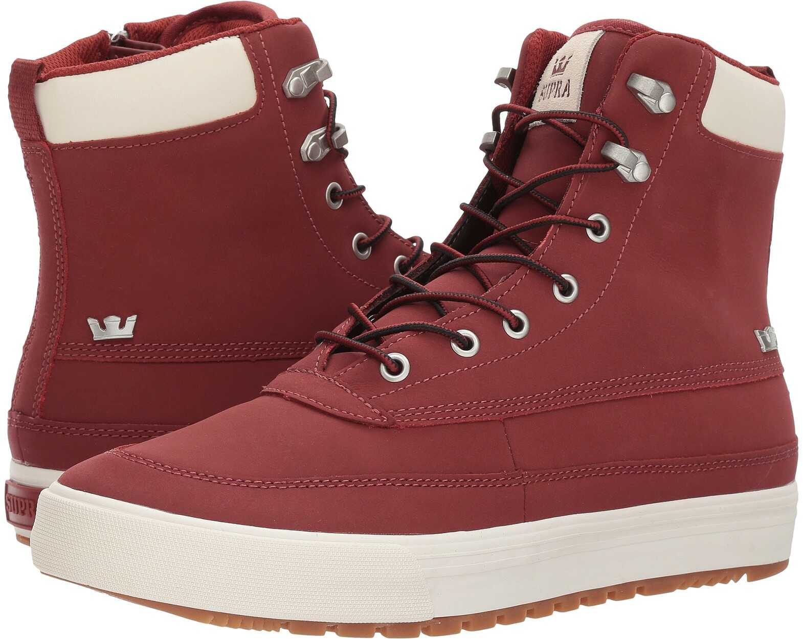 Gheata Supra Oakwood Brick Red/Silver/Bone White