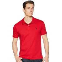 Tricouri Polo Slim Fit Interlock Solid Polo Shirt Barbati