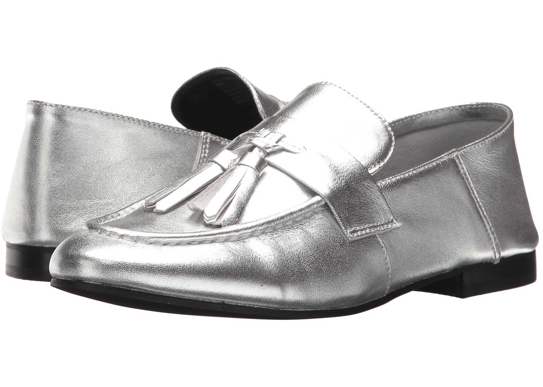 Mocasin Steve Madden Beck Silver Leather