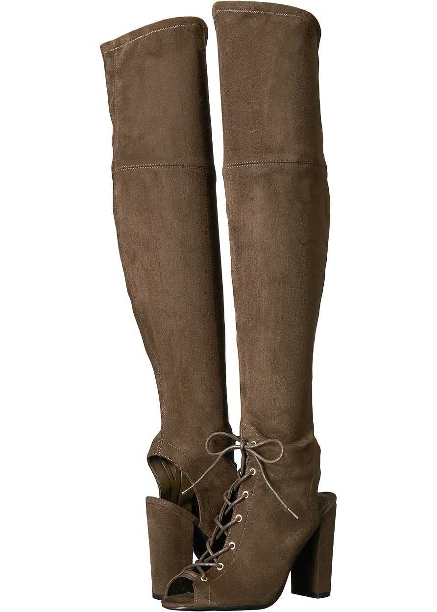 Cizma GUESS Calene Olive Stretch