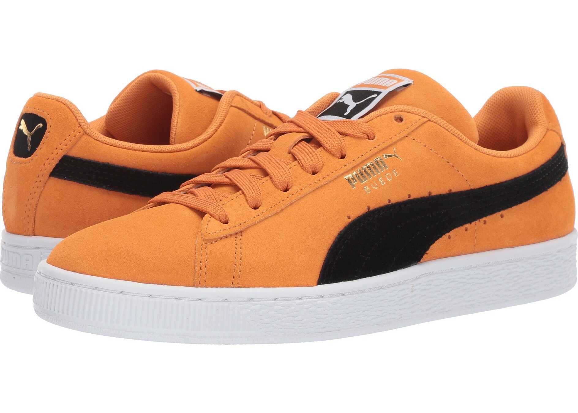 PUMA Suede Classic Orange Pop/Puma Black