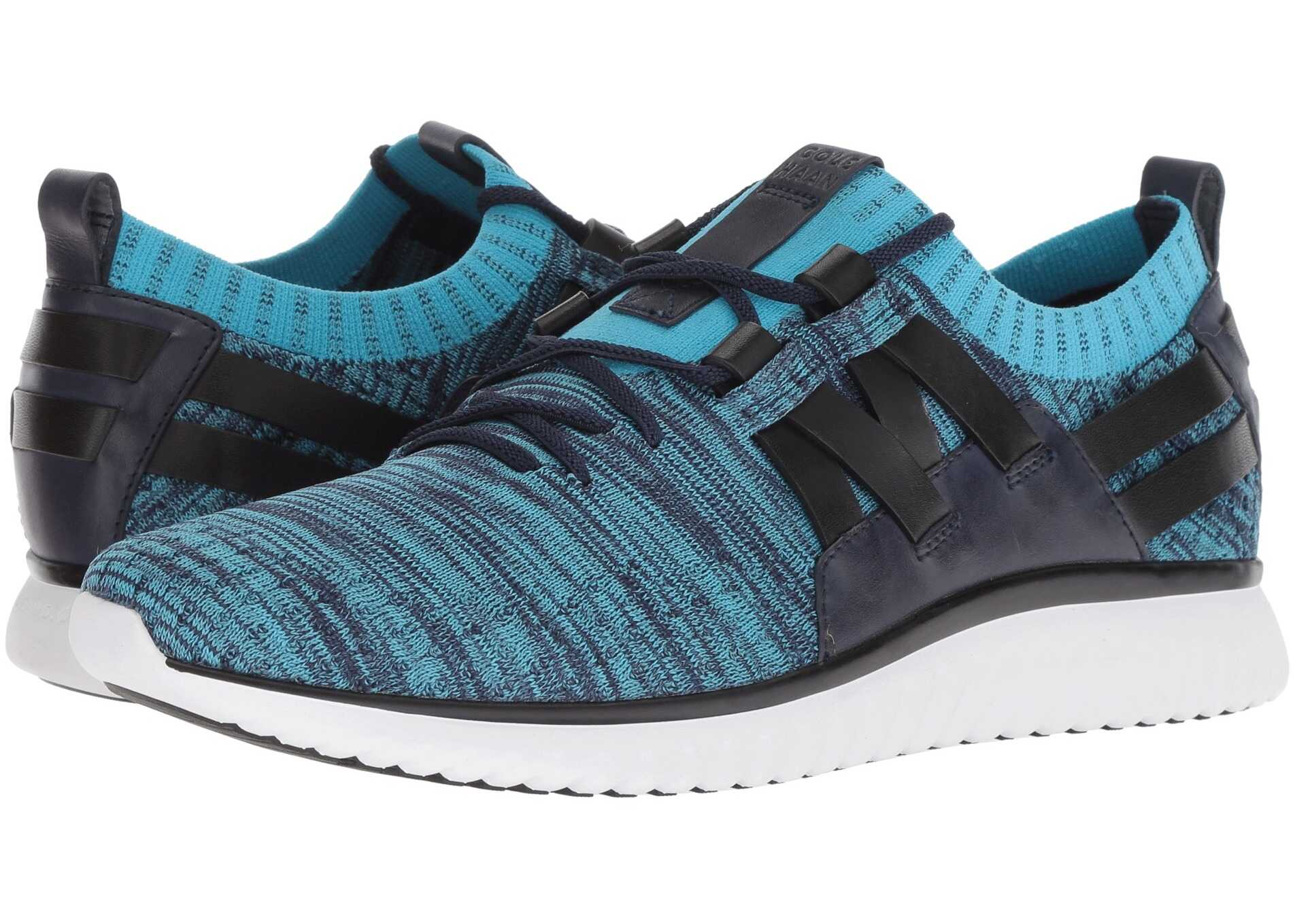 Tenis Cole Haan Grand Motion Wovenstitch Marine Blue/Blue Fish Knit