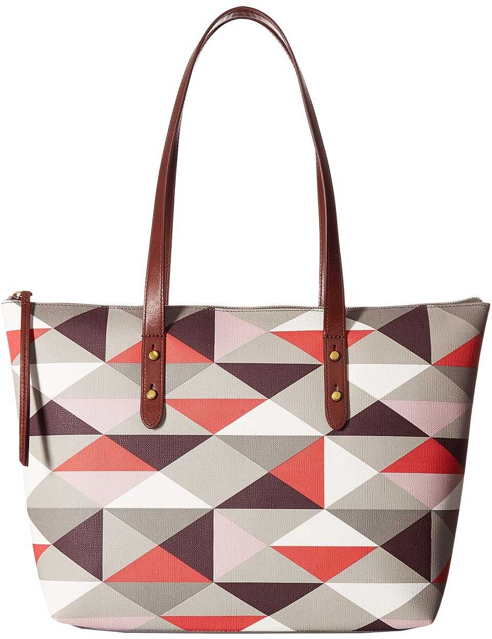 Fossil Jayda Tote Red Multi 1