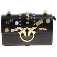 Genti de Mana Black Mini Love Pins Bag With Brooches* Femei