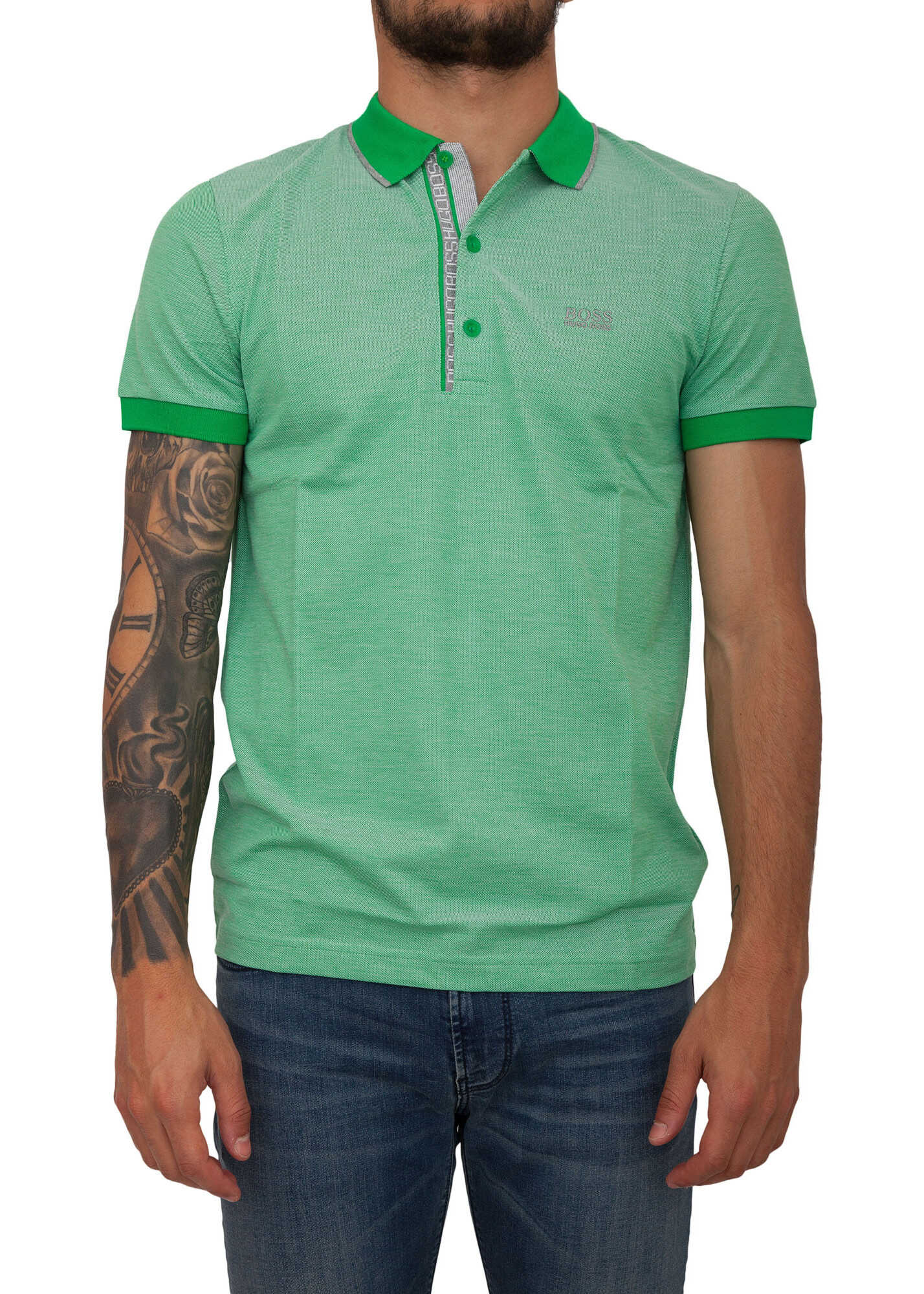 Tricou BOSS Hugo Boss 5643081A GREEN