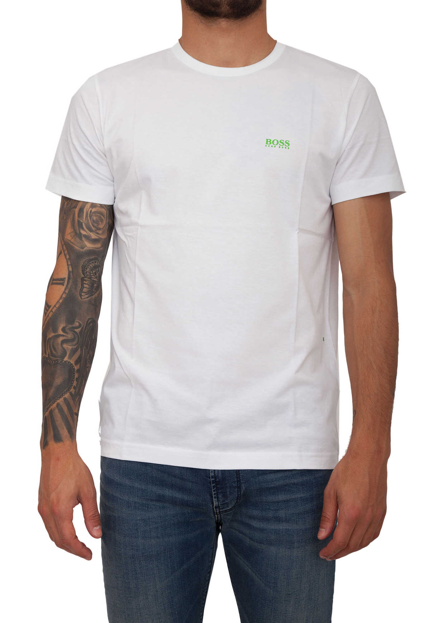 Tricou BOSS Hugo Boss C4EA86D9 WHITE