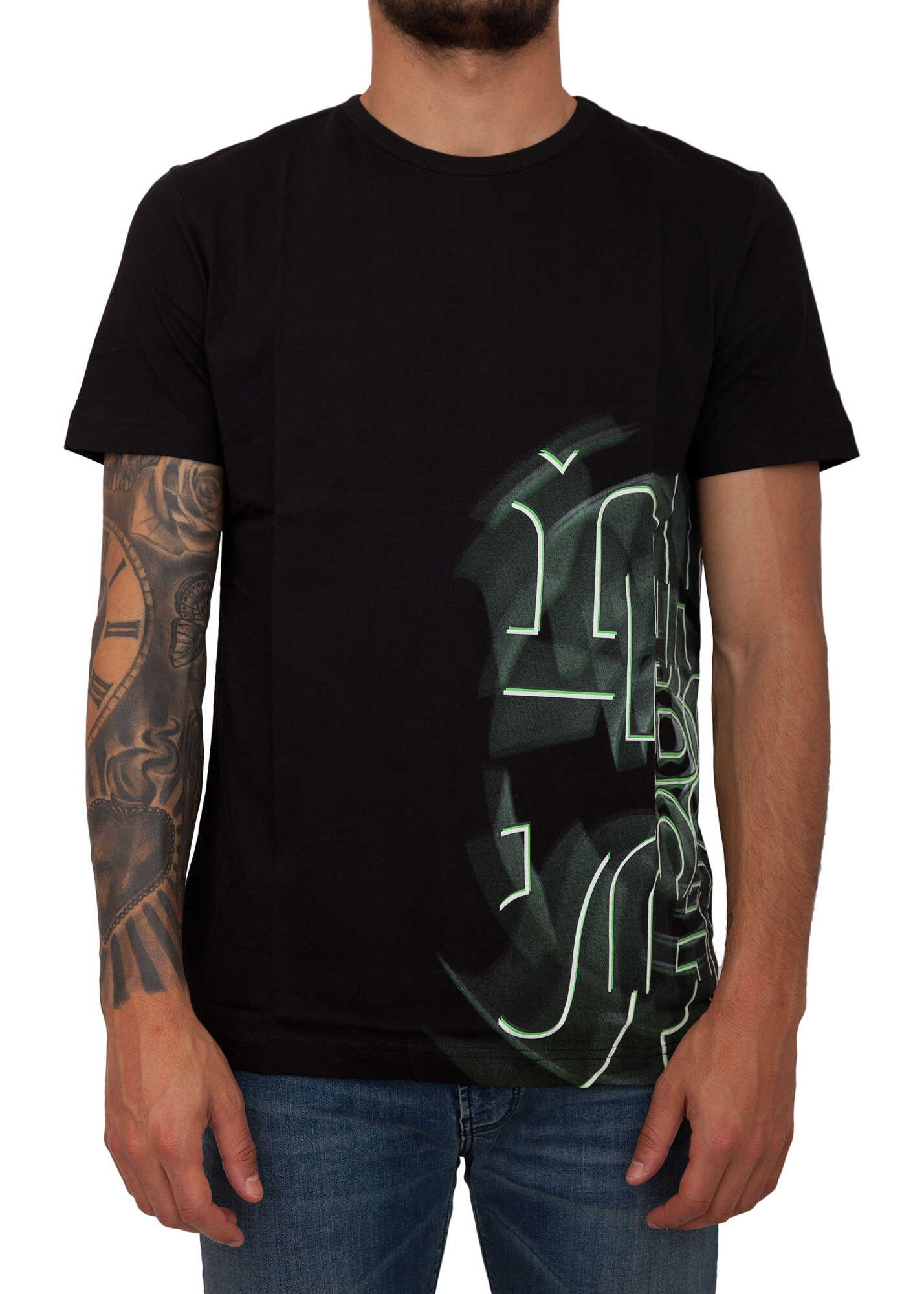 Tricou BOSS Hugo Boss AA9C1CE0 BLACK