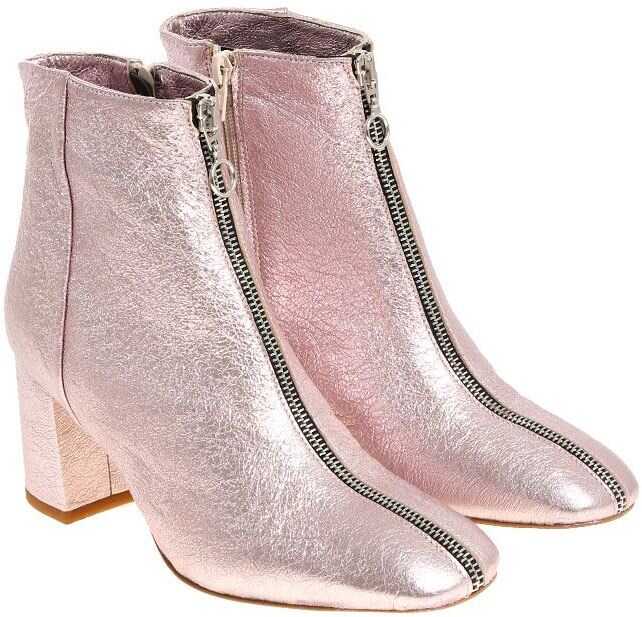 Gheata Rebecca Minkoff Pink Stefania Ankle Boots Pink