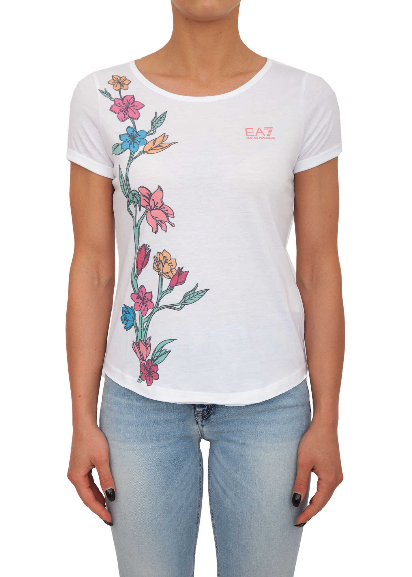 Tricou EA7 09DAFA5B WHITE