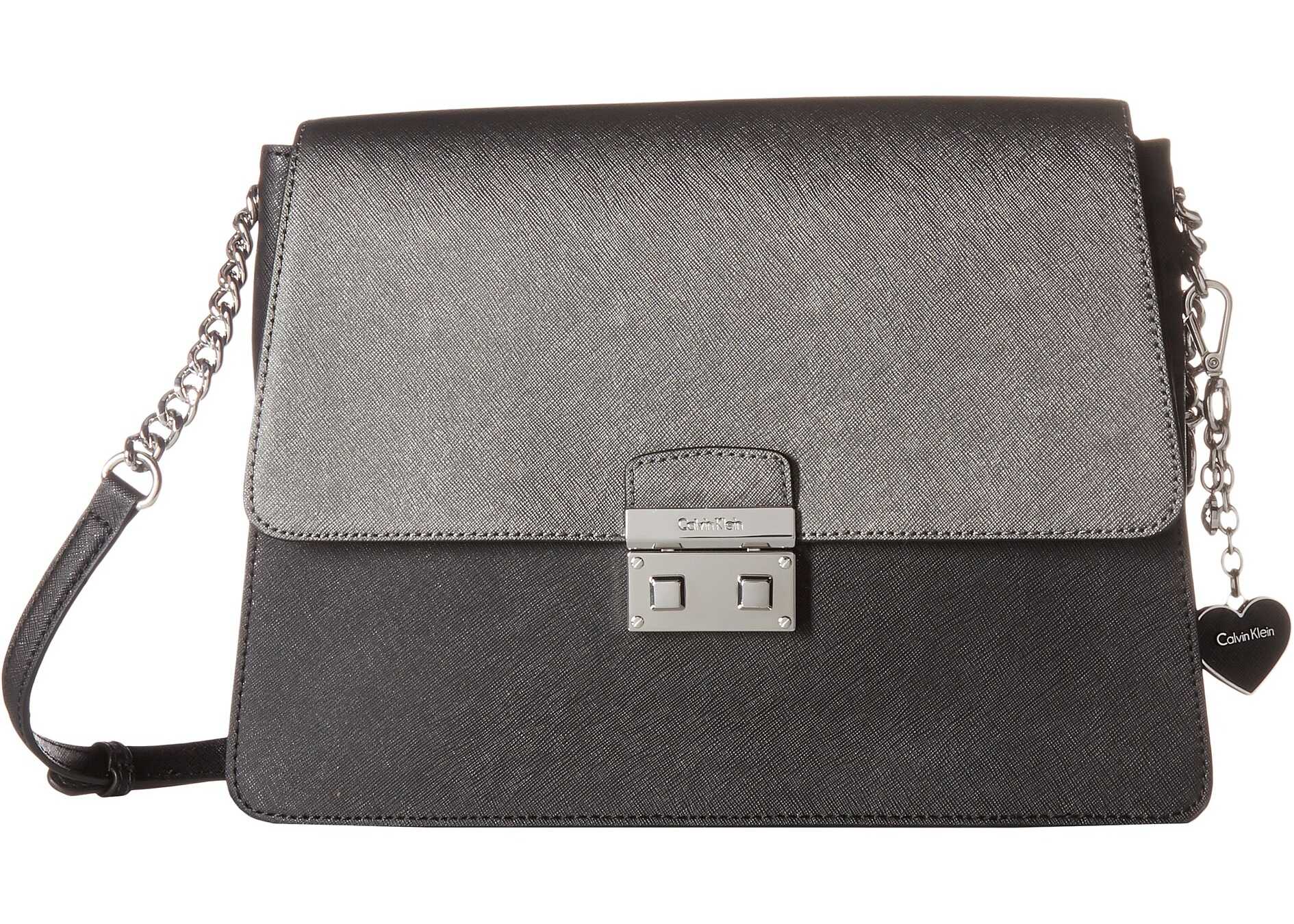 Geanta femei Calvin Klein Gifting CK Novelty Crossbody Black Sparkle