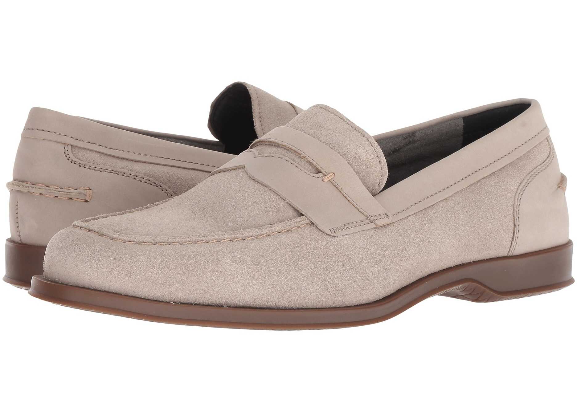 Mocasin Cole Haan Fleming Penny Loafer Stone Suede