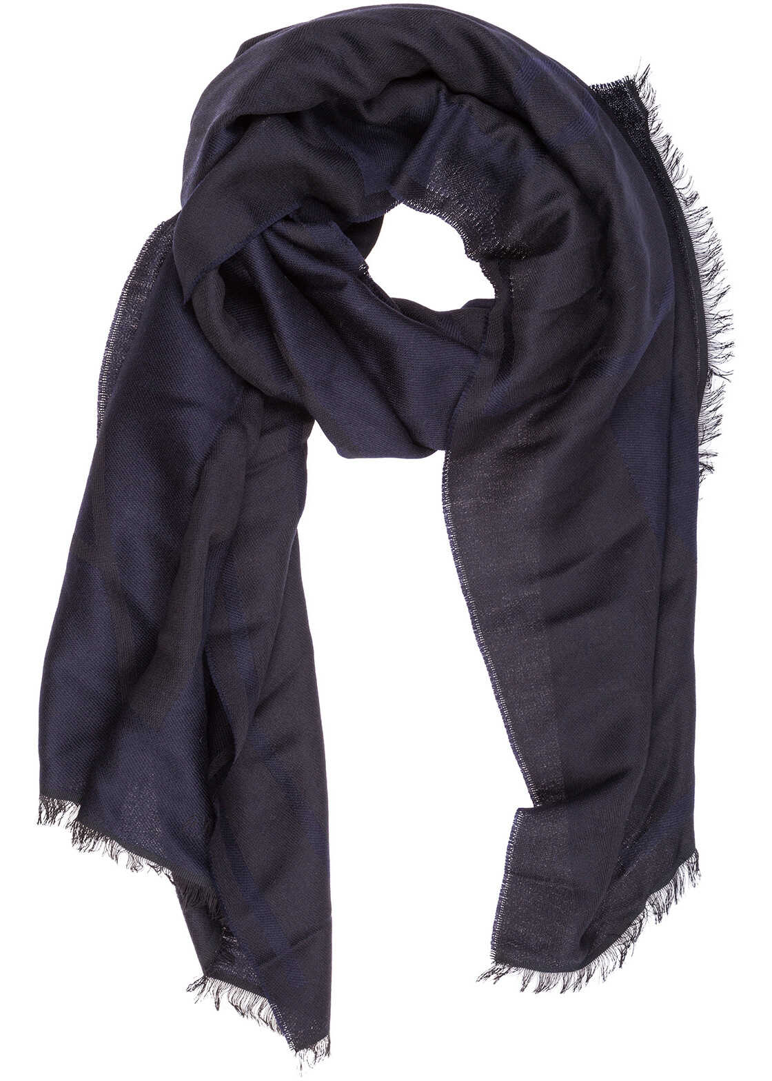 Esarfa Emporio Armani Stole Blue