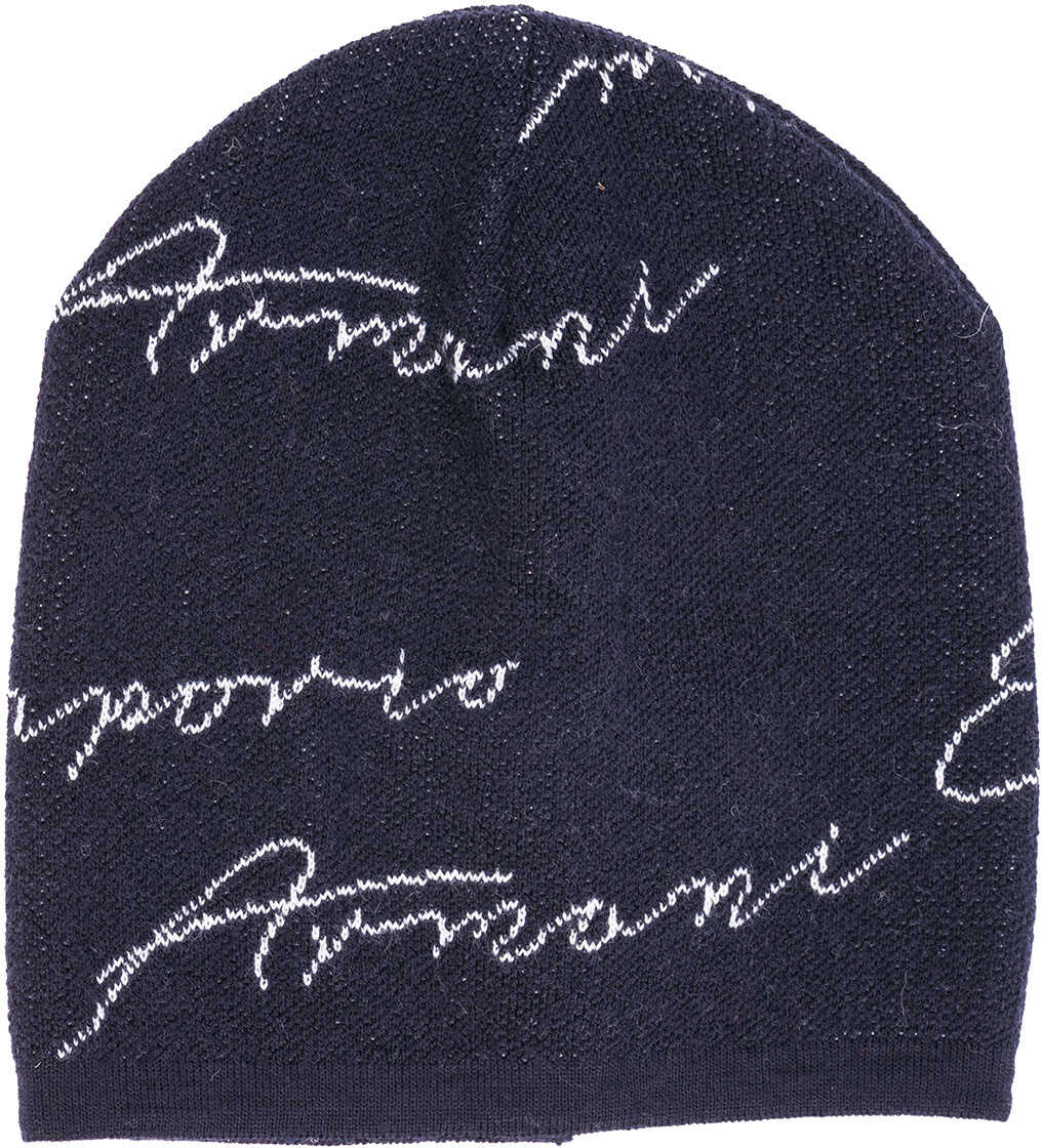 Caciula Emporio Armani Beanie Hat Blue