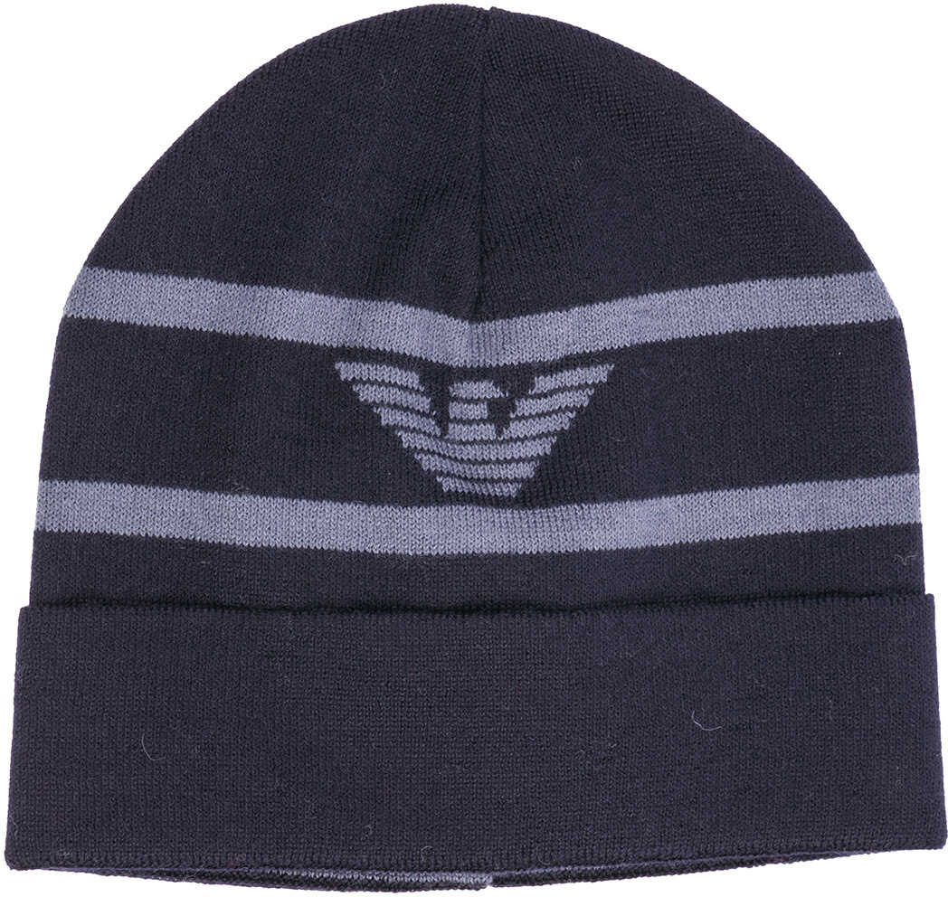 Caciula Emporio Armani Beanie Hat Blue