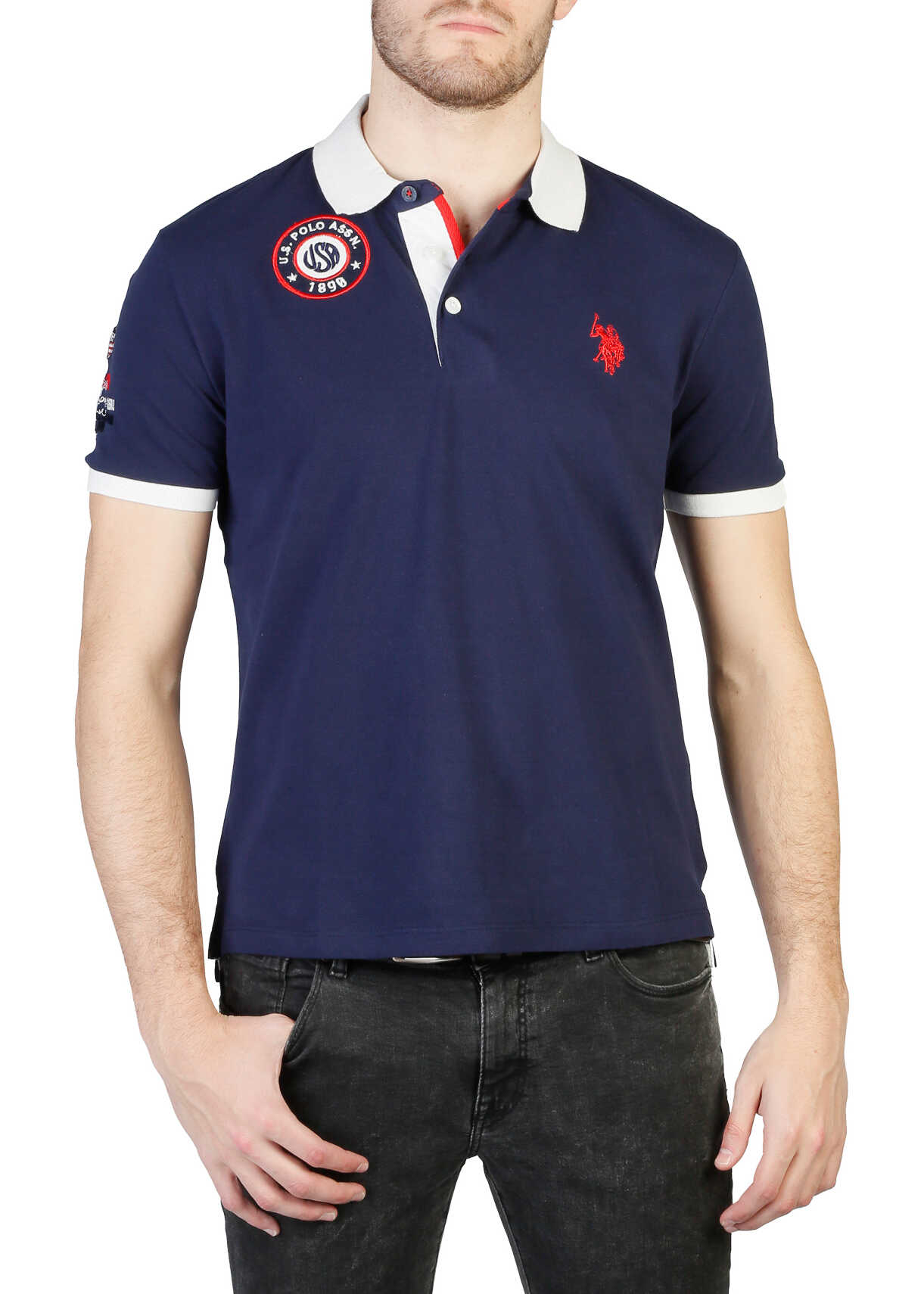 Tricou U.S. POLO ASSN. 50024_41029 Blue