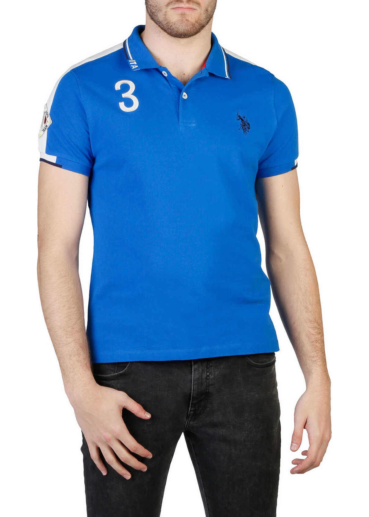 Tricou U.S. POLO ASSN. 50025_43414 Blue