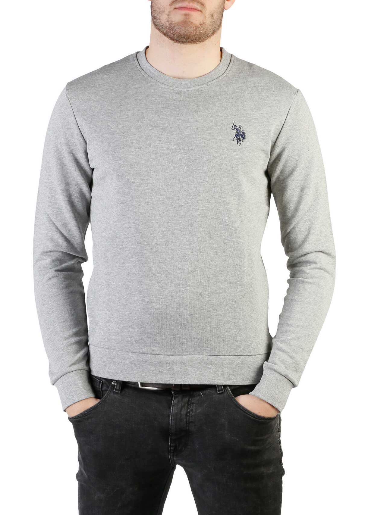 Bluza U.S. POLO ASSN. 50068_44601 Grey