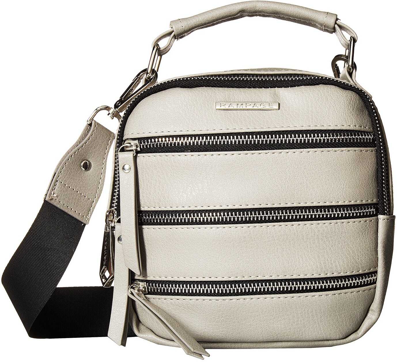 Geanta femei Rampage Triple Zip Camera Bag Concrete