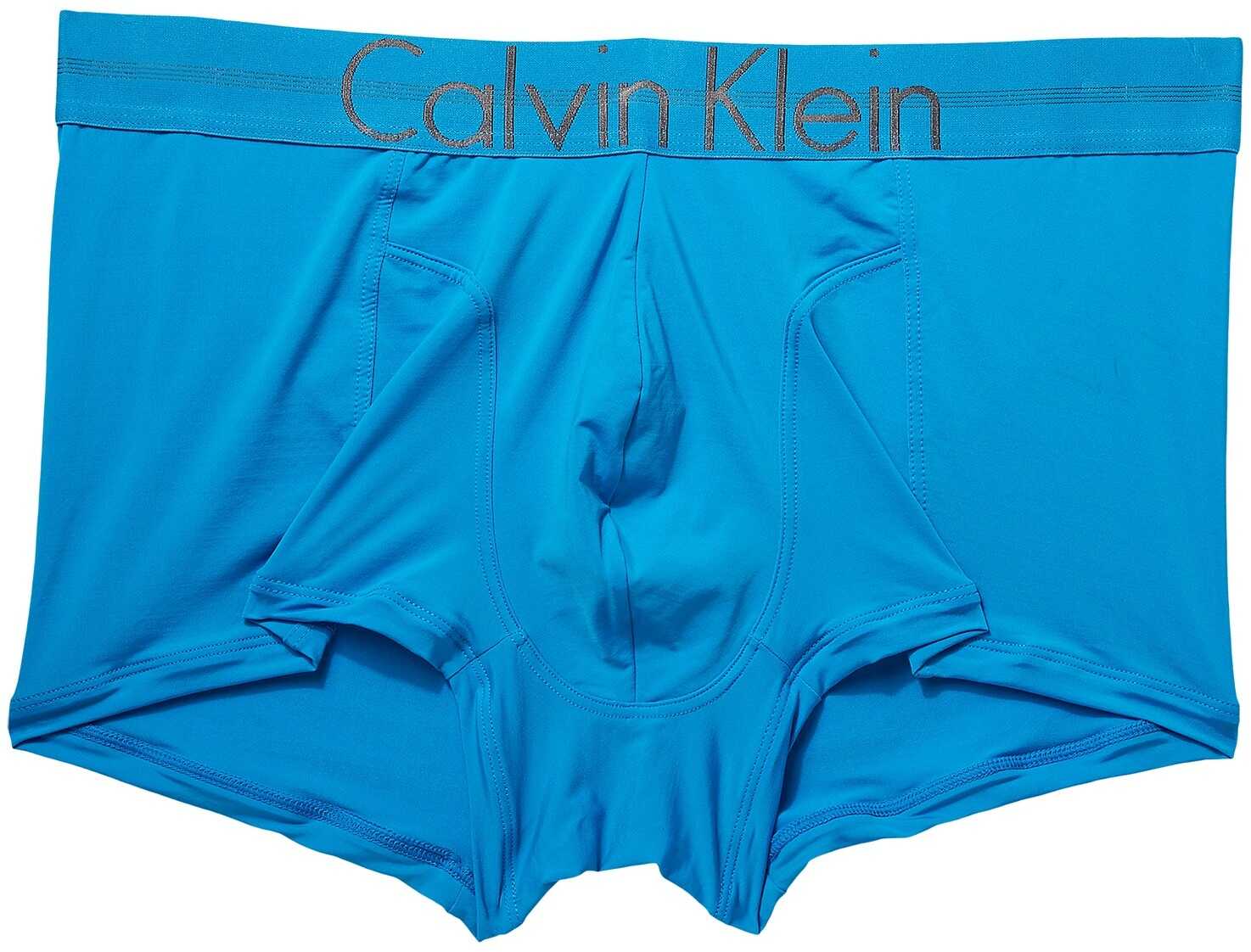 Lenjerie Calvin Klein Underwear Focused Fit Low Rise Trunk Dresden Blue