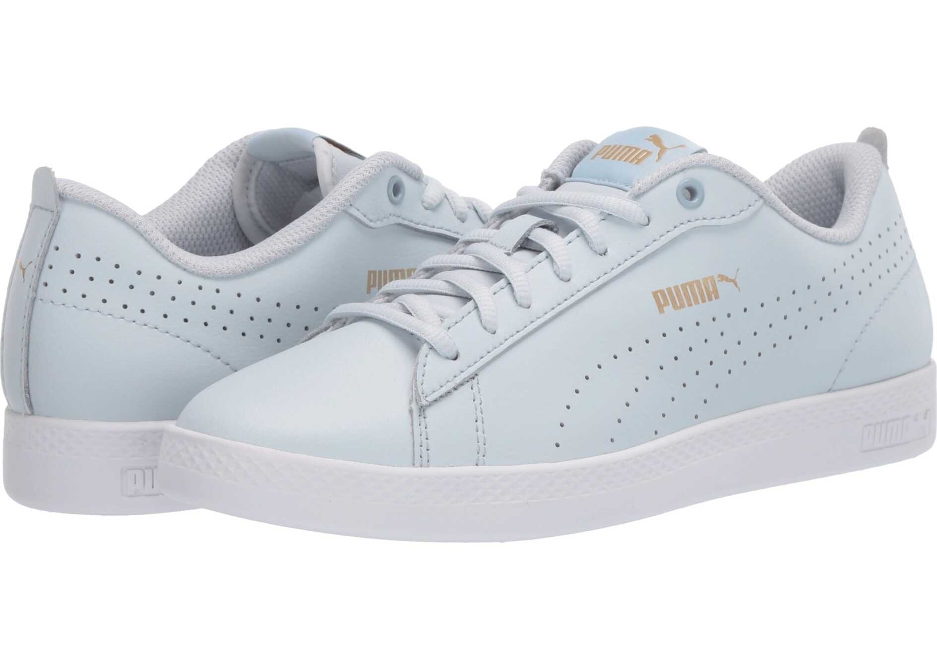 PUMA Smash V2 L Perf Plein Air/Puma Team Gold/Puma White