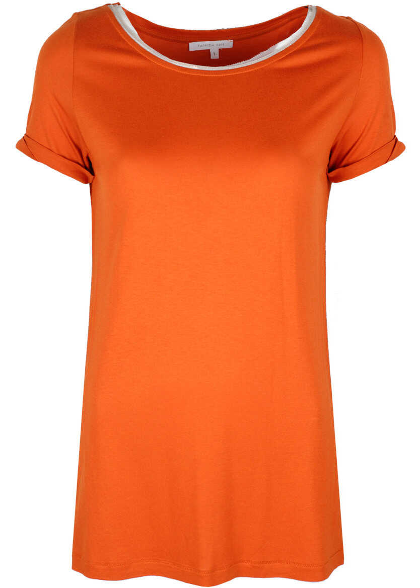 Tricou Patrizia Pepe T-Shirt* Pomarańczowy