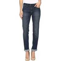 Blugi Emma Slim Boyfriend in Deep Indigo Gold* Femei