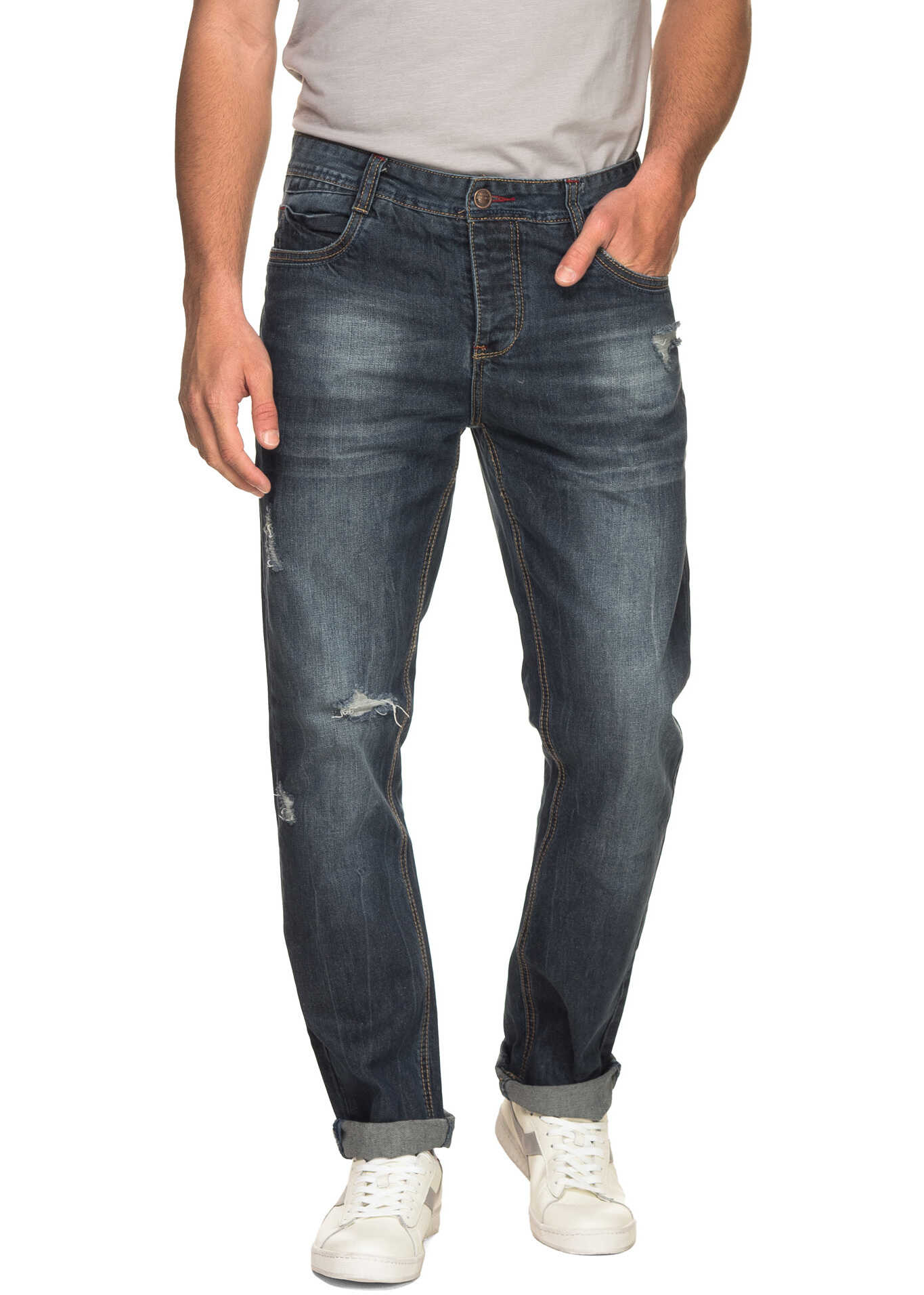 Blug Urban Surface Men's Dark Blue Jeans Dark Blue Denim