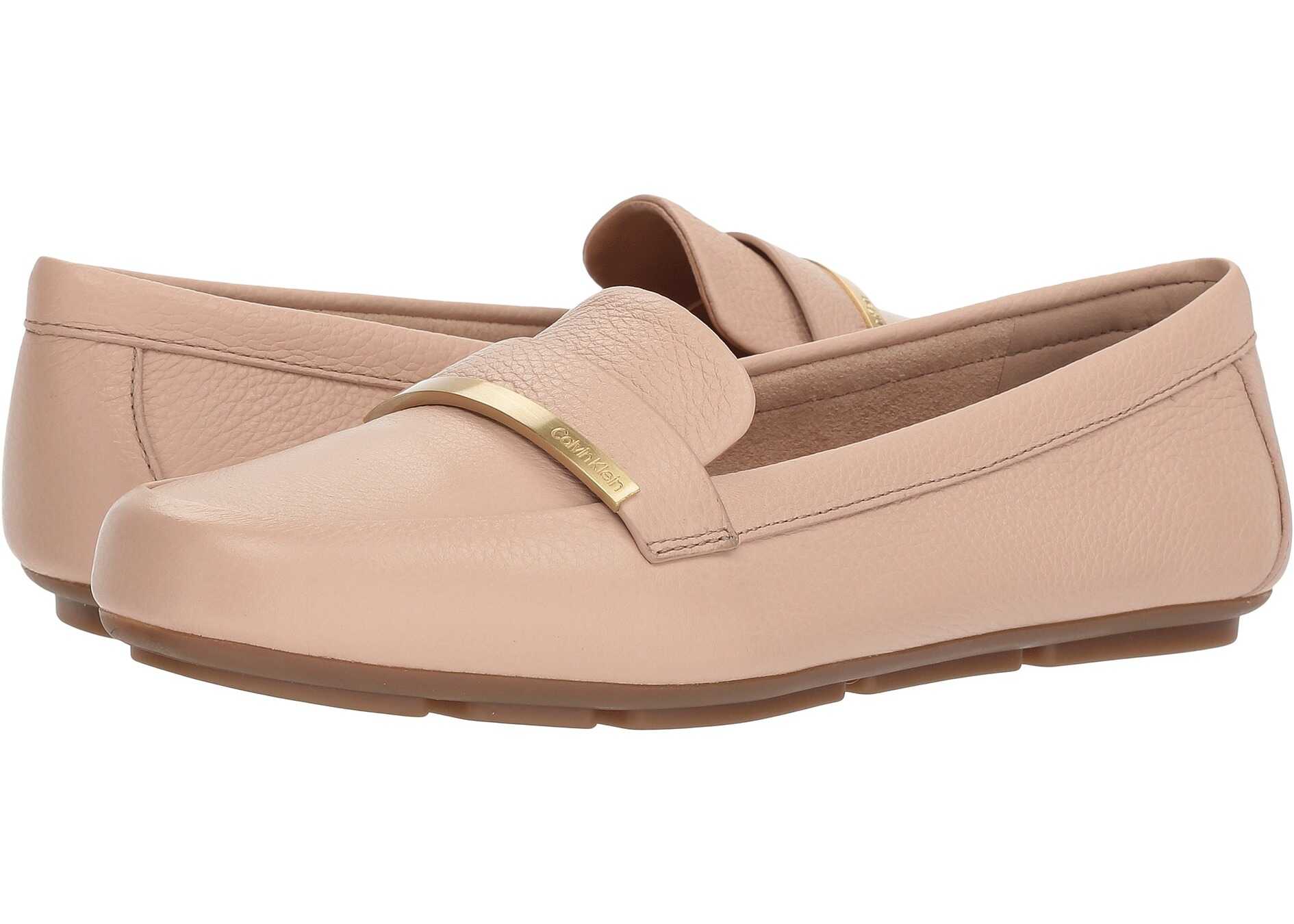 Mocasin Calvin Klein Lilliana Sheer Satin Pebble Grain