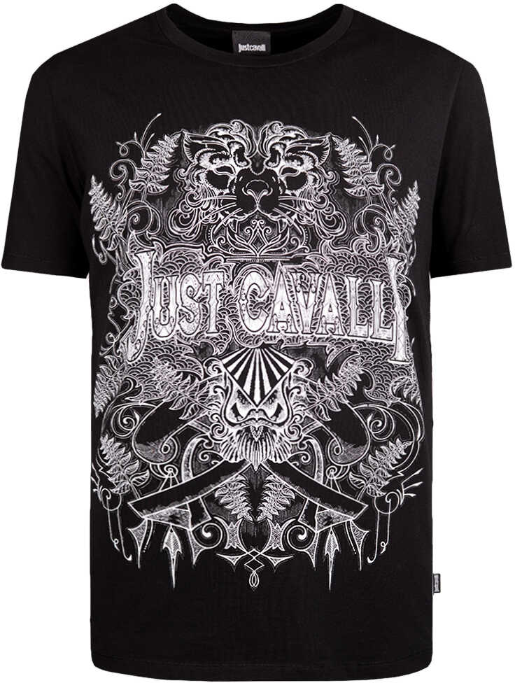 Tricou Roberto Cavalli Just Cavalli T-shirt Czarny