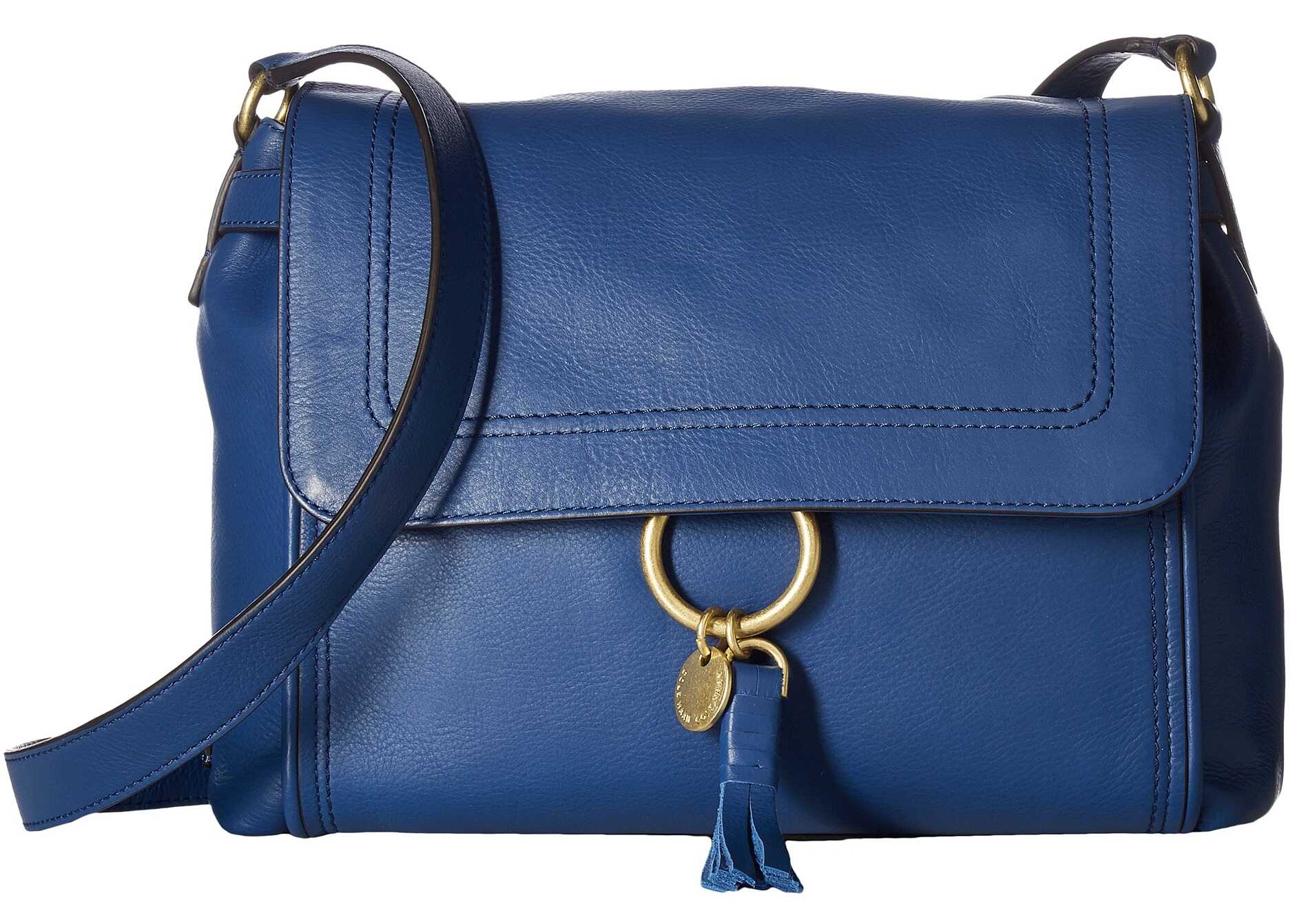Geanta femei Cole Haan Fantine Shoulder Bag Navy Peony
