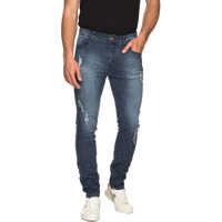 Blugi Men's Denim Skinny Pants In Blue Color Barbati