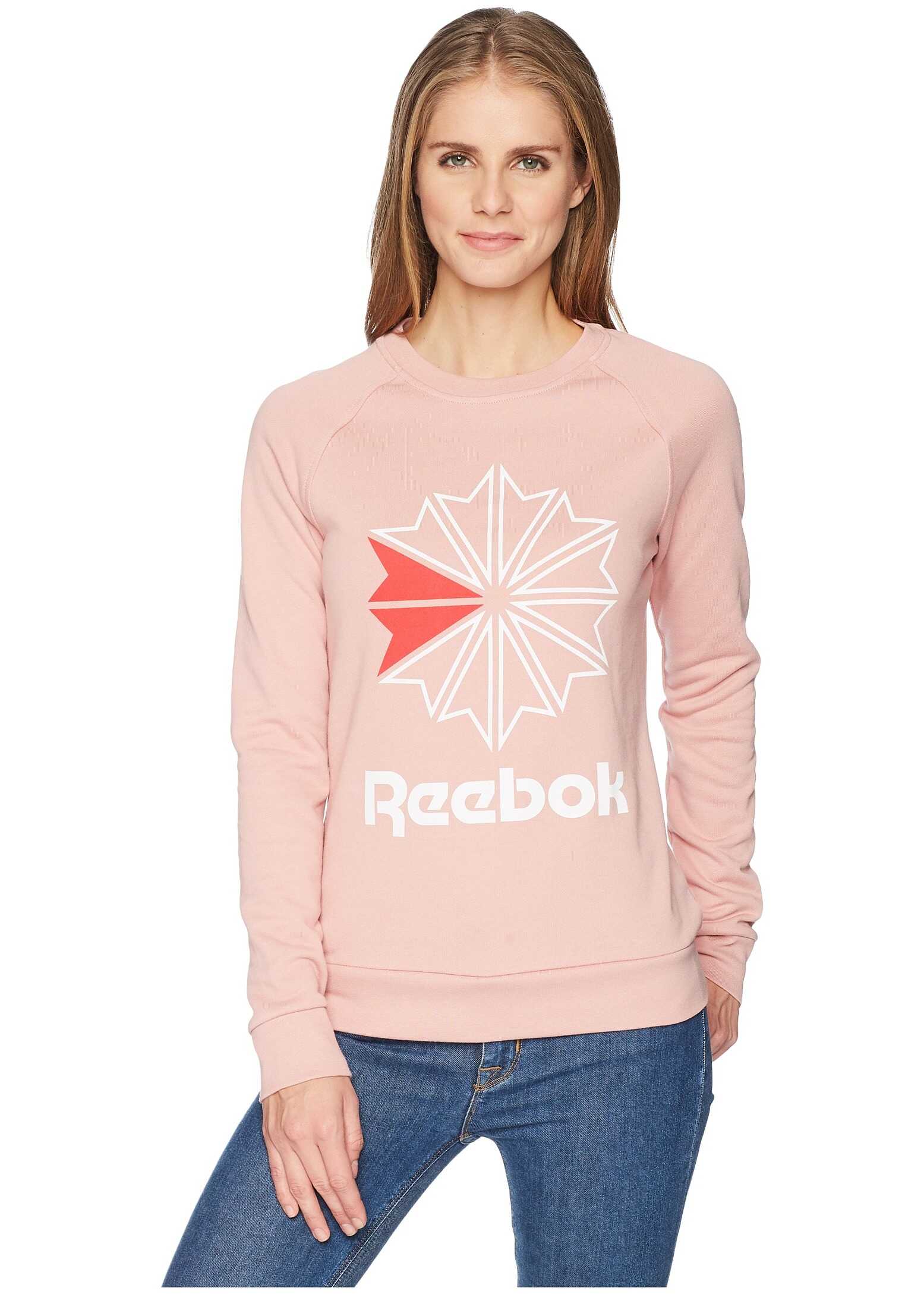 Bluza Reebok Starcrest Crew Neck Chalk Pink