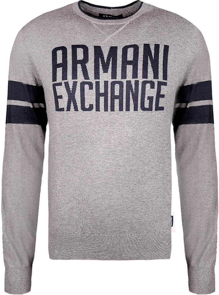 Pulover Armani Exchange Sweter Szary
