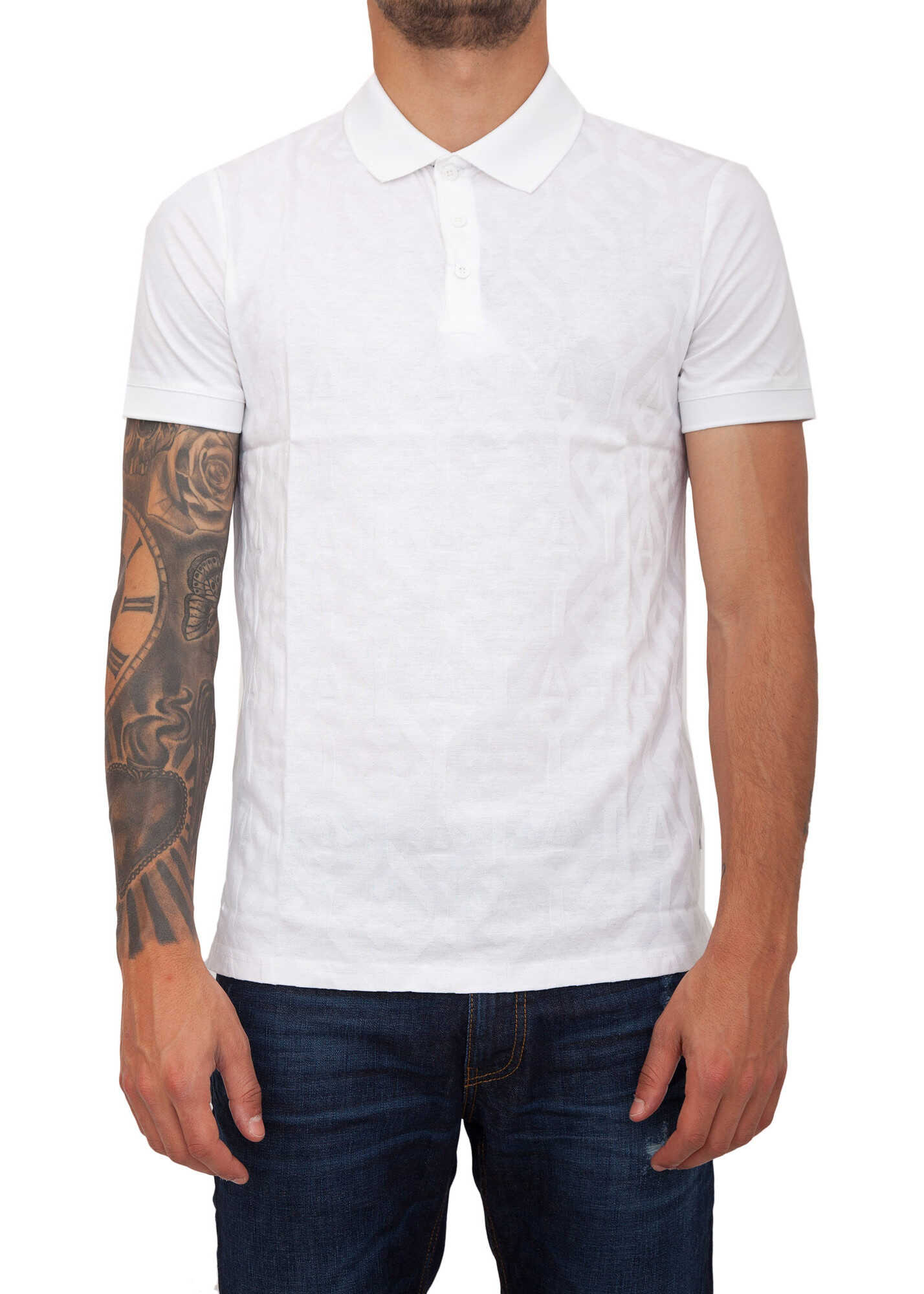 Tricou Armani Exchange 22028989 WHITE