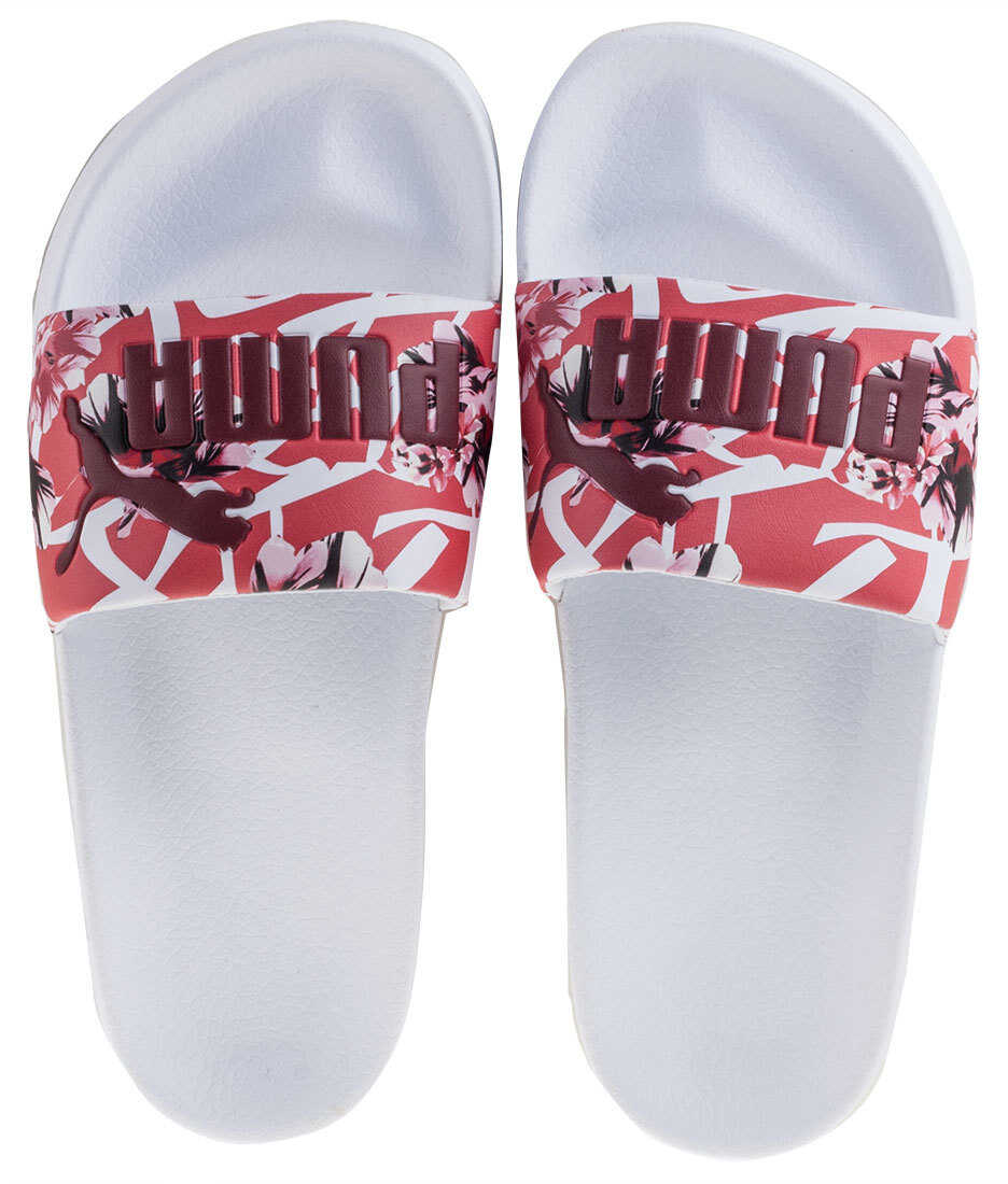 Slap PUMA Leadcat Botanical Slide In Red White* Red