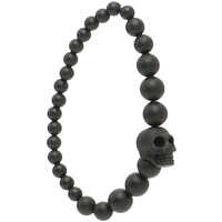 Bratari Onyx Skull Bracelet Barbati