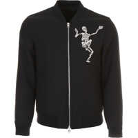 Bomber jacket Alexander McQueen Dancing Skeleton Bomber Jacket