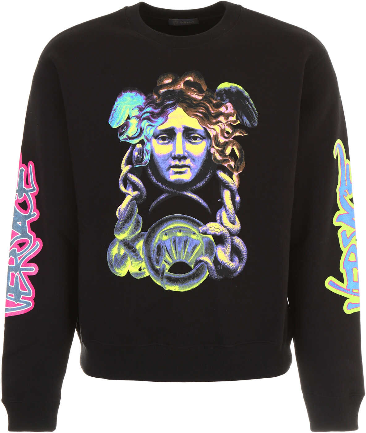 Bluza Versace Logo Medusa Pop Sweatshirt NERO