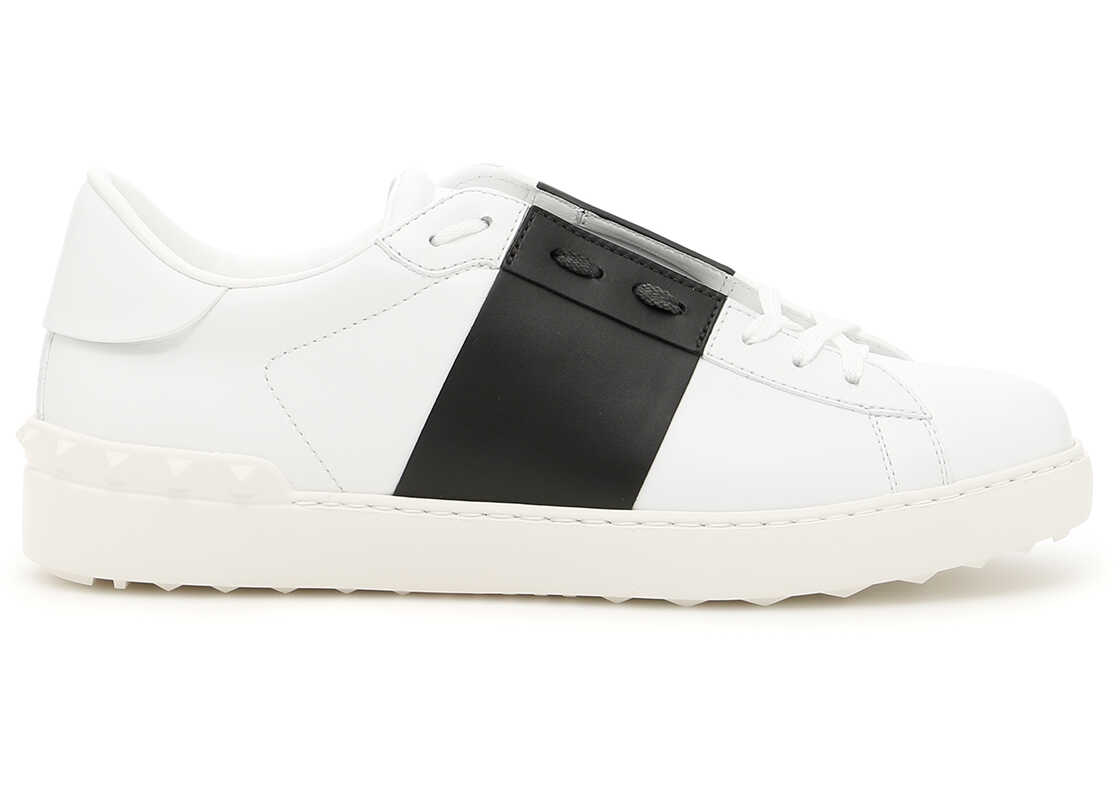Tenis Valentino Garavani Open Sneakers BIANCO NERO