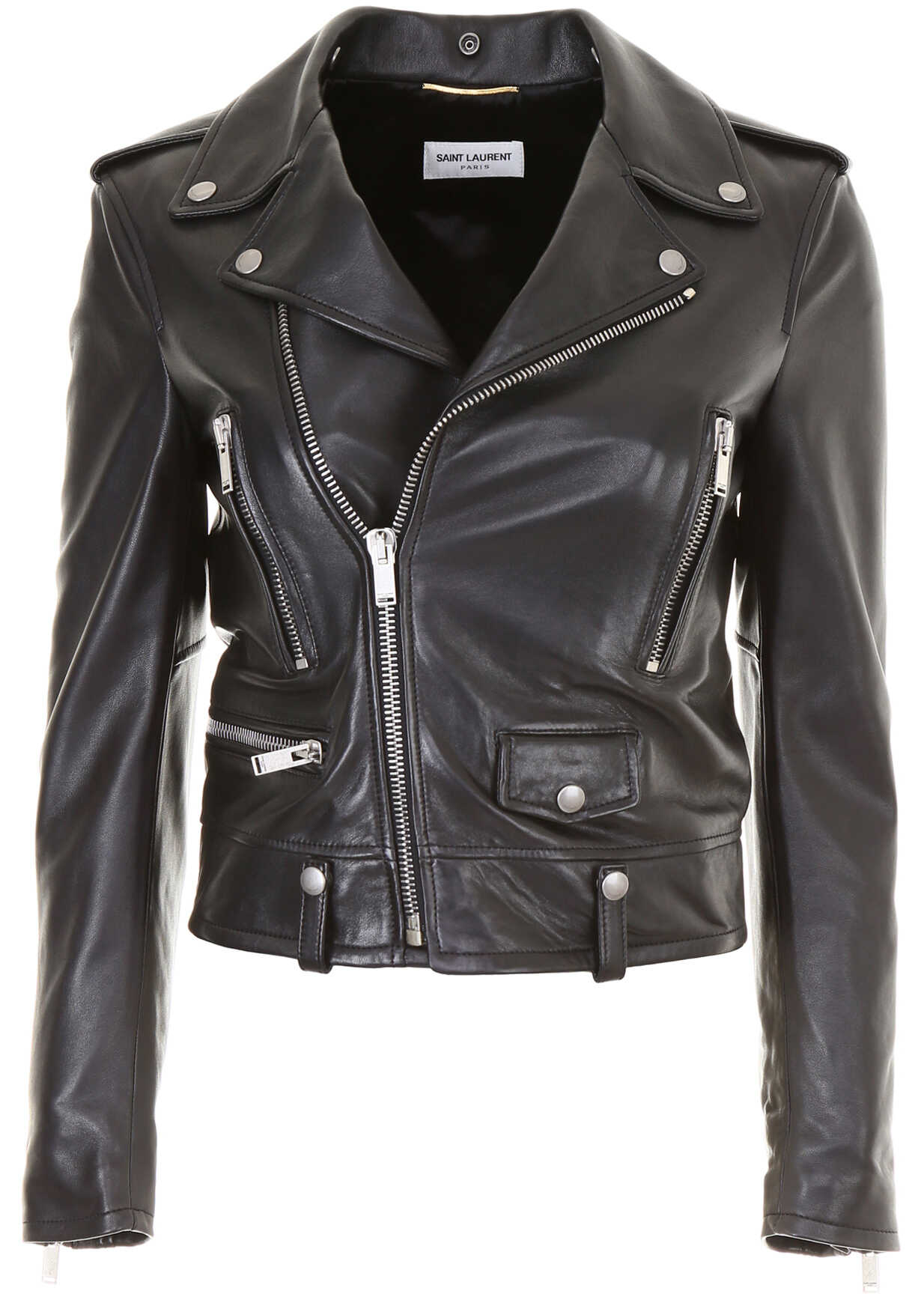 Geaca Saint Laurent Biker Jacket NERO