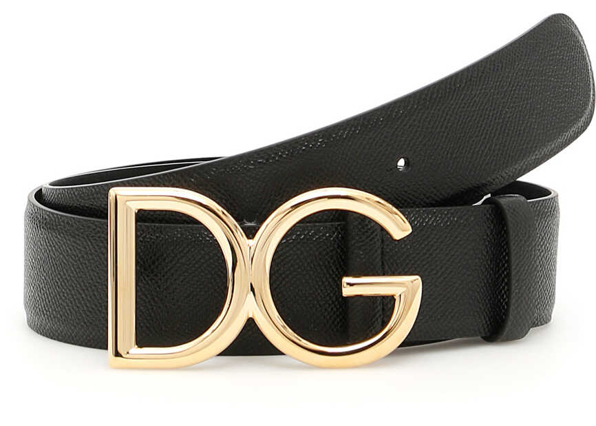 Curea Dolce & Gabbana Dauphine Belt With Logo NERO