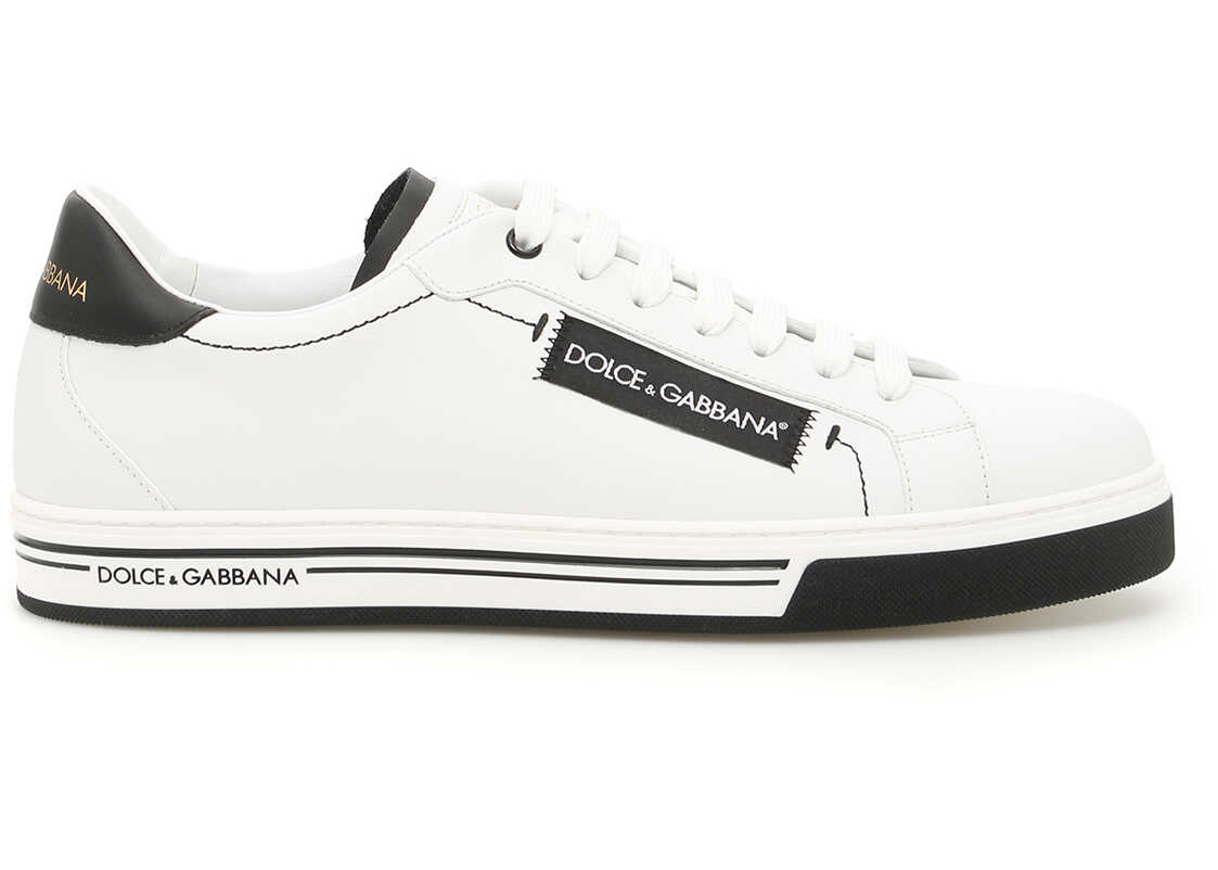 Tenis Dolce & Gabbana Roma Low-Top Sneakers BIANCO NERO