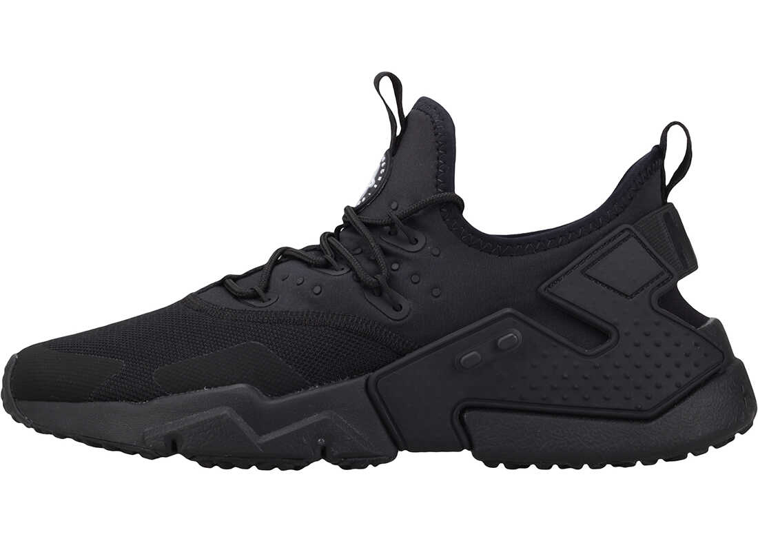 Tenis Nike Air Huarache Drift Trainers In Black White Black