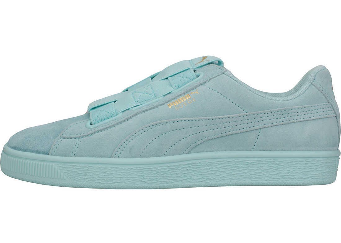 Tenis PUMA Suede Maze Slip On In Aqua Green