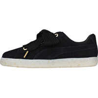 Tenisi & Adidasi Suede Heart Celebrate Trainers In Black Femei