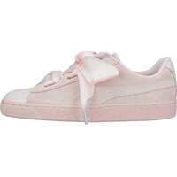 Tenisi & Adidasi Suede Heart Bubble Trainers In Pearl Femei