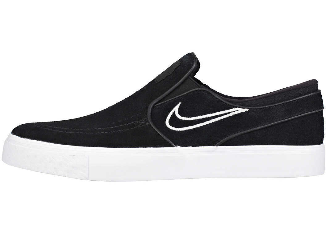Tenis Nike SB Zoom Stefan Janoski Slip On In Black White Black