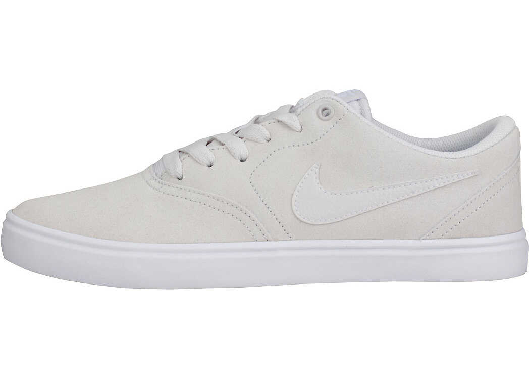 Tenis Nike SB Check Solar Trainers In Light Grey White Grey